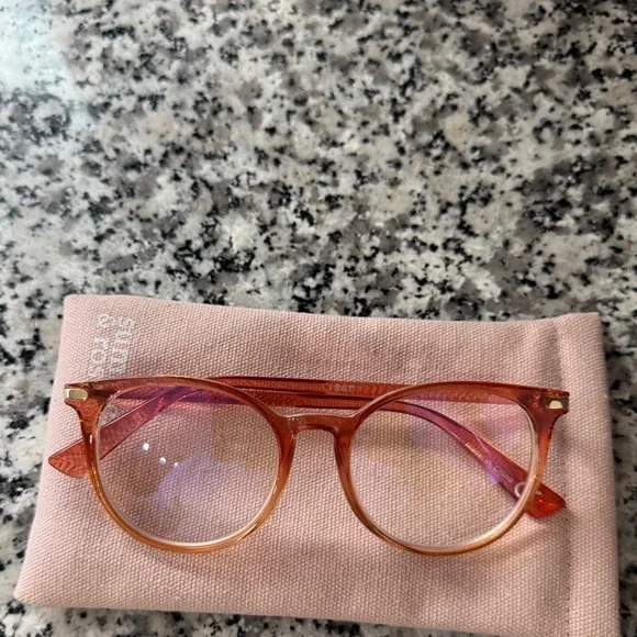 Summer & Rose Zoey Recycled Blue Blockers Glasses - Picture 6 of 10